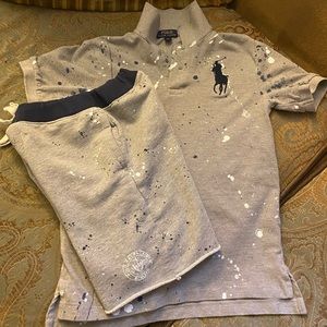 Ralph Lauren Polo Short Set
